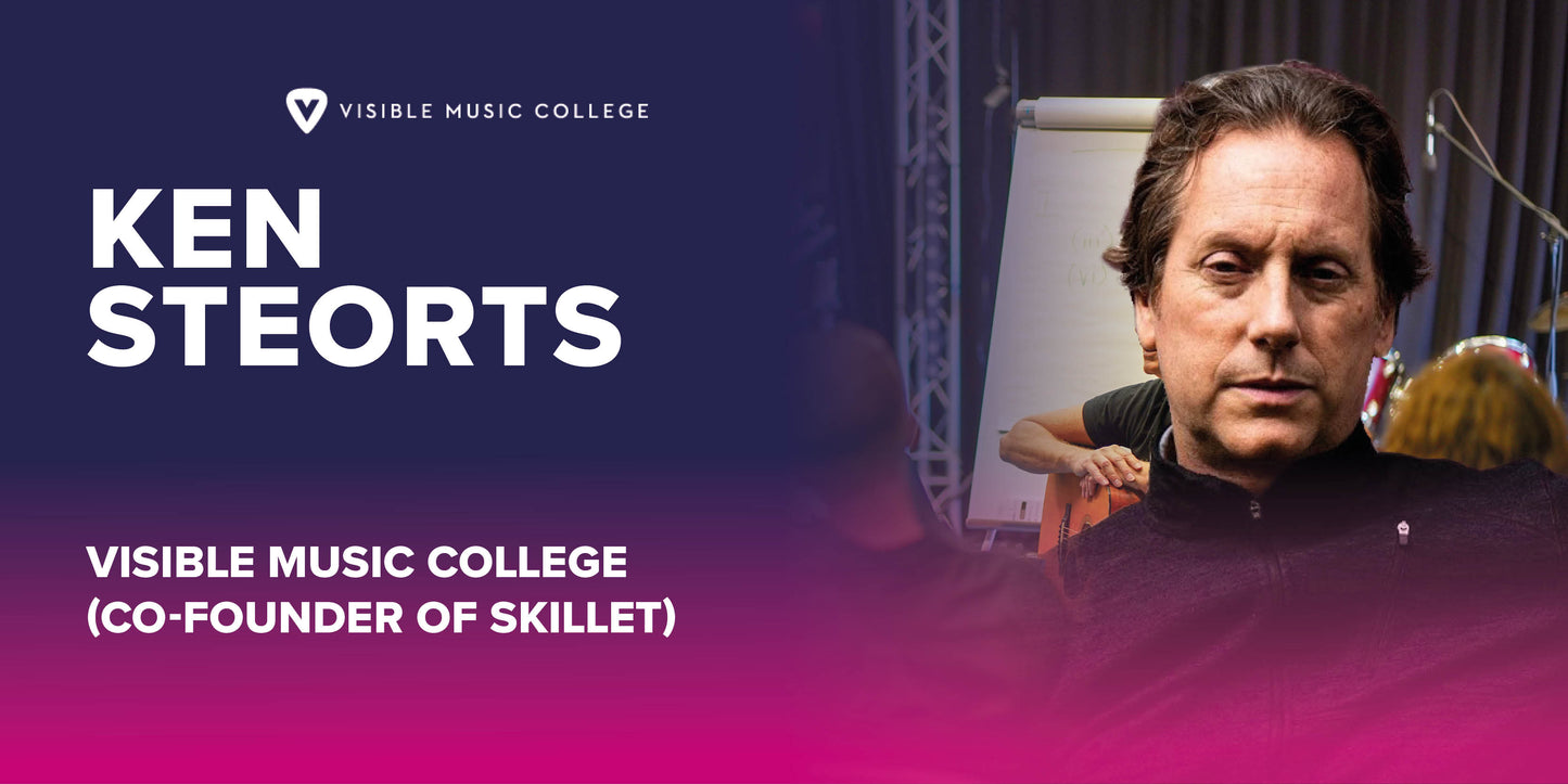 Introduction to Songwriting with Visible Music College’s Ken Steorts (co-founder of Skillet) - 13th January 26