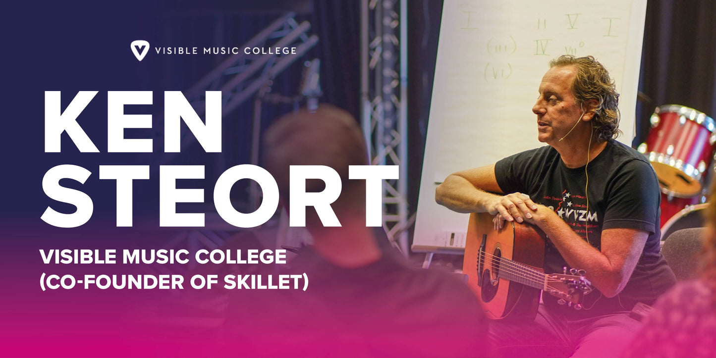 Introduction to Songwriting with Visible Music College’s Ken Steorts (co-founder of Skillet)