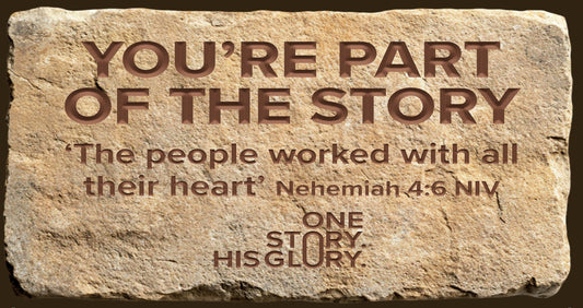 You're part of the Story - Fridge Magnet